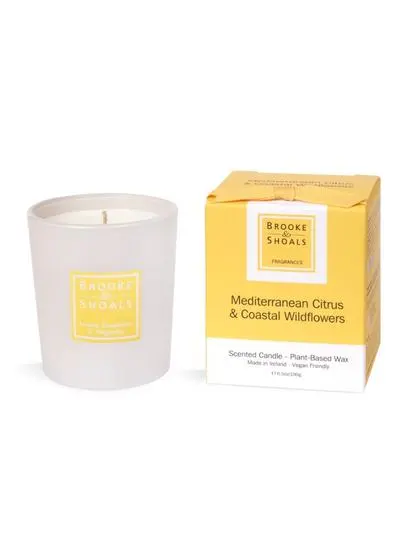 Mediterranean Citrus & Coastal Wildflowers Candle